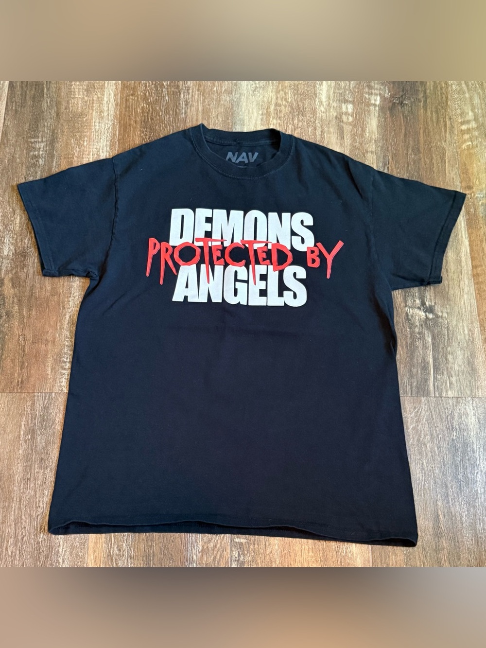 Vlone x NAV “Demons Protected By Angels” T-Shirt
